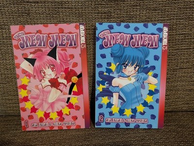 Tokyo Mew Mew Manga Vol 1 & 2 Tokyopop Mia Ikumi Reiko Yoshida Bundle