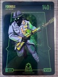 FOXHOLE DE'AARON FOX BO JACKSON BATTLE ARENA BATTLEFOIL GLOW PWR 140 #BF-107