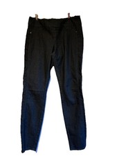 Chico  s So Slimming Jeggings Size 0 Fits 4/6 Dark Wash Denim Pull-On Stretch