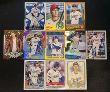 11 Shohei Ohtani Topps Baseball Cards L.A. Dodgers, Angels