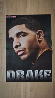 BRAVO Hip Hop Special Poster Drake Megan Fox Vintage Rarität 2010 ungelocht