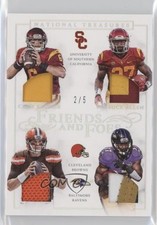 2016 Panini National Treasures Holo Silver 2/5 Buck Allen Cody Kessler #10 0c3