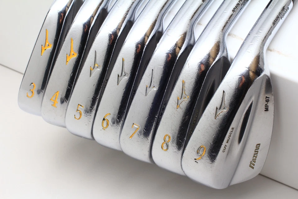 7Pcs MIZUNO MP-67 Iron set 3-4-5-6-7-8-9 Stiff Flex Dynamic Gold Shaft RH Irons - Image 4 of 4
