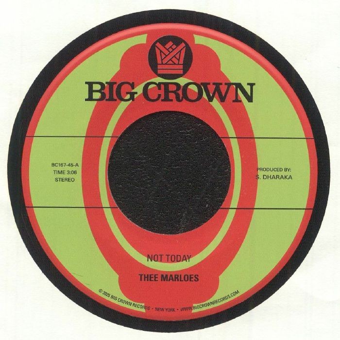 THEE MARLOES - Not Today - Vinyl (7"")