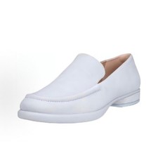 ECCO WOMEN'S 41 SCULPTED LX WHITE LEATHER LOAFER NIB 22231302696