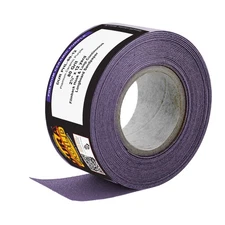 80 Grit Purple Ceramic 2.75" x 12 Yard Roll Hook and Loop Longboard Sandpaper