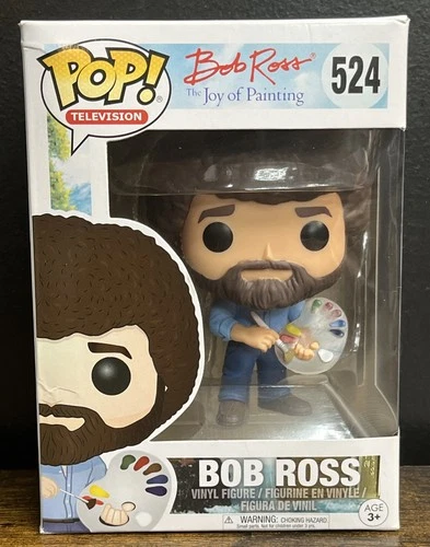 Funko Pop! Television: Bob Ross The Joy of Painting #524 Vinyl Figure