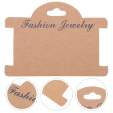 200 Pcs Paper Cards for Bracelet Necklace Jewelry and Earring Display Cards