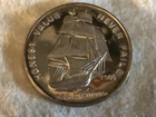 1985 USS Constitution 1 Troy Oz Fine SILVER Round Liberty