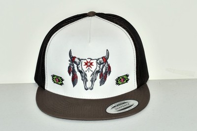 AZTECA CAP Cuerno Azteca  snapback yupoong hat embroidery trucker West hat