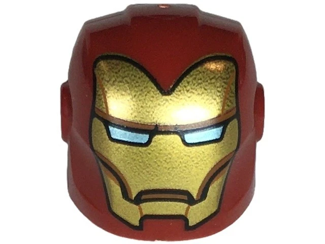 Lego Super Heroes 76287 Iron Man Minifigur Headgear Helmet Armor Plates #A135 - Bild 1 von 1