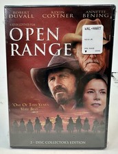 Open Range DVD, 2004, 2-Disc Set, Widescreen NEW SEALED