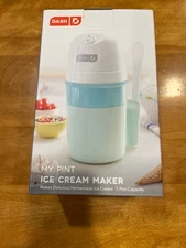 My Pint Ice Cream Maker Machine (Aqua): Multi-Purpose Soft Serve Ice Cream Machi