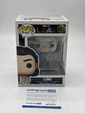 Tom Hiddleston Signed 'Loki Funko Pop 895'