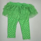Baby Girls Green w/Shammrocks Tutu Pants By Carter — photo 1