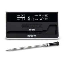 Wireless Smart Meat Thermometer - Unlimited Range, Waterproof, Magnetic Base for