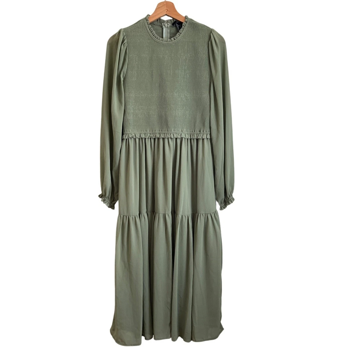 FOREVER 21 Long Sleeve Maxi Dresses for Women for sale | eBay