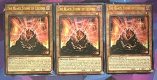 3x YUGIOH The Black Stone Of Legend LDK2-EN105 Ultra Rare MP