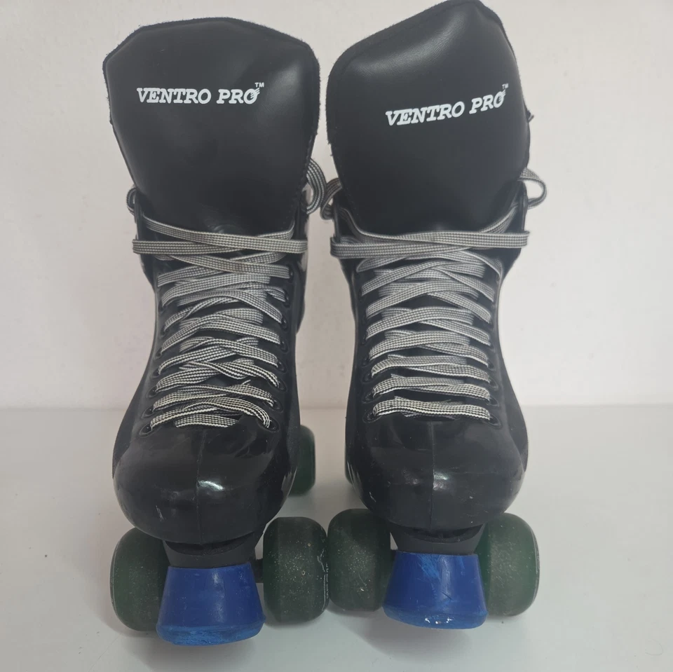 Ventro Pro Turbo Quad Roller Skates- UK Size 6 EU 40- Black- Adult Size - Image 2 of 4