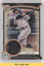 2018 Topps Museum Collection Copper 2/35 Nelson Cruz #MMR-NC Patch READ k4p