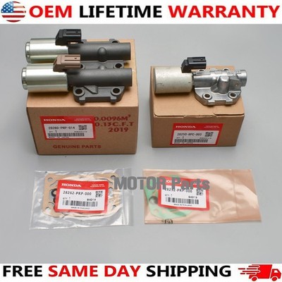 Transmission Solenoid Pair For 28260-PRP-014 28250-RPC-003 OEM Accord Acura US