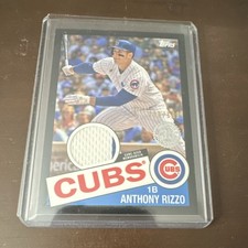 Topps Anthony Rizzo 1985 Baseball Relics Black #85TR-AR /199