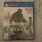 Crysis Remastered Trilogy PS4 Bonus Art Card Brand New Factory Sealed