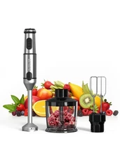 Immersion Blender Handheld GAVASTO Hand Blender,20 Speeds and Turbo Mode Hand...