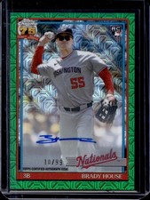2026 Topps Brady House Chrome Green Mojo Refractor 1991 Topps Auto RC #/99