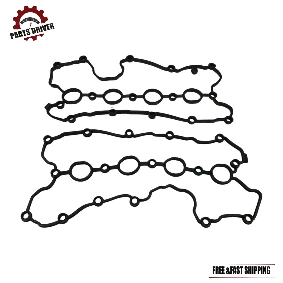 Juego de juntas de cubierta de válvula izquierda y derecha para Audi A6 A8 Quattro Q7 R8 S5 S4 RS4 2007-2015 Foto 4 de 4