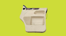 VW TRANSPORTER T5 2008 MULTIVAN FRONT LEATHER DOOR CARD O/S/F RIGHT IN CREAM