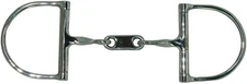 Snaffle Mildly Twisted Dee Ring Bit with French Link, 5 "