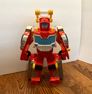 Playskool hero s rescue bots heatwave transformer