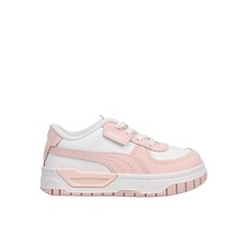 PUMA Cali Dream Pastel Ac Perforated Lace Up Toddler Girls Pink, White Sneakers
