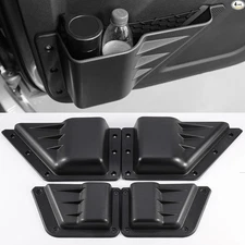 Door Side Cup Holder Storage Pocket for 4 Door -Front and Rear-Storage Pocket