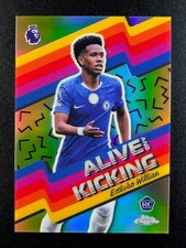 2026 Topps Chrome EPL ESTEVAO WILLIAN Rookie RC Alive and Kicking Chelsea #AK-14