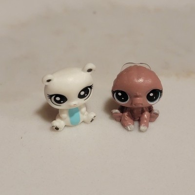 ZURU Toys Micro Mini Brands LITTLEST PET SHOP Sloth Polar Bear