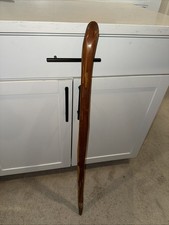 Vintage Hand Carved Wooden Walking Stick Cane