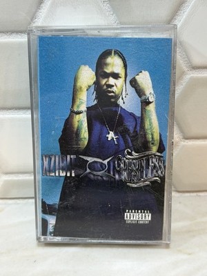 XZIBIT - RESTLESS (2000) CASSETTE TAPE RAP (BROKEN TAPE) DR. DRE EMINEM SNOOP+++