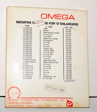 OMEGA NEGATIVE CARRIER-FOR MODEL D ENLARGERS- 423-364
