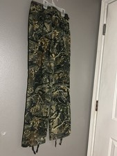Cabela's Boys Camouflage Cargo Pants Adjustable Waist Hiking Cotton Blend