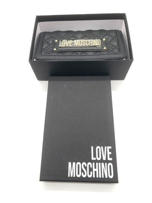 Love Moschino Gesteppte Umhängetasche Geldbörsen-Tasche 3 x Karte Damen Neu