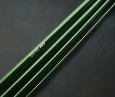 Rodmaker 247 FST 2 – Fast Action Fiberglass Fly Rod Blank - 8'6" 6wt 4pc - Green