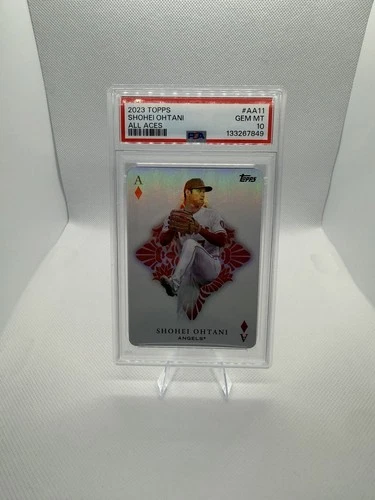 2023 Topps Series 1 All Aces Shohei Ohtani GEM MNT 10