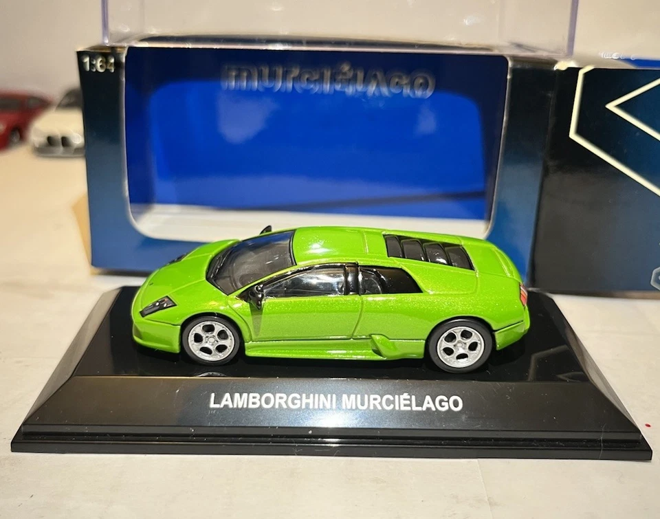AUTOart 1/64 Lamborghini Murcielago Verde Metálico ¡Raro!  Foto 2 de 4