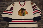 Chicago Blackhawks NHL Game Worn-Issued Jersey #60 Tom Lawson Sz 58G Koho/Reebok