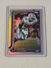 2025 Topps Chrome Football Kenny Clark #73 Silver Refractor Dallas Cowboys