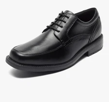 Rockport Men's Style Leader 2 Apron Toe Oxford, Size 8.5W, Black