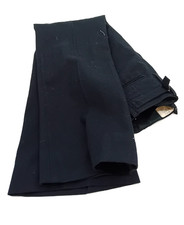 VINTAGE ROYAL NAVY TROUSERS Black RN Class II Size 81/72/88 Richard & Sons
