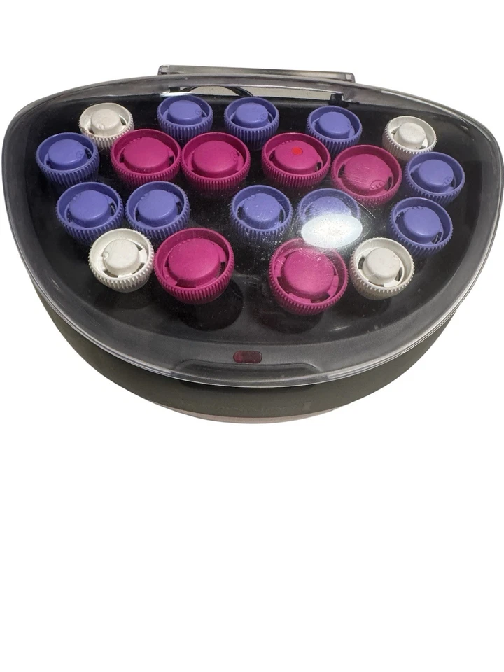 Rodillos de terciopelo para cabello caliente acondicionador iónico Remington 20 piezas H5600 SIN CLIPS Foto 4 de 4